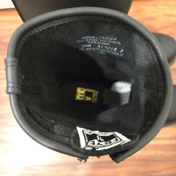 Frye Engineer 77 400 12R Womens Size 8.5 Leather Black Boots Made in USA 122025 - Picture 5 of 13